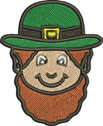leprechaun detailed machine digital embroidery - Leprechaun perfect for kitchen aprons