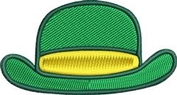 Leprechaun Hat - 4x4 hat beginner-friendly embroidery design for St. Patricks Day Hats