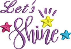 Lets Shine - 4x4 star beginner-friendly embroidery design for decorative pillow covers