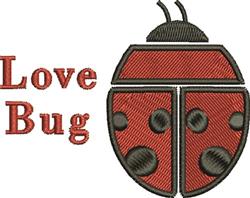 beginner-friendly bug machine embroidery pattern - Love Bug for Childrens Clothing