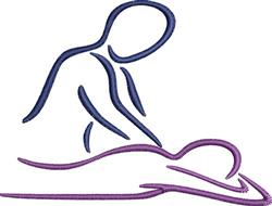quick stitch massage machine embroidery pattern - Massage for Therapy Uniforms