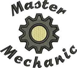 Master Mechanic - 4x4 mechanic beginner-friendly embroidery design for Work Shirts