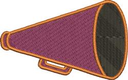 Megaphone - 4x4 megaphone beginner-friendly embroidery design for Sports Bags