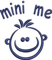 beginner-friendly mini machine embroidery pattern - Mini Me for decorative pillow covers