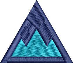quick stitch mountain machine embroidery pattern - Mountain for patchwork quilt blocks