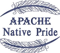 bird beginner-friendly machine embroidery - Native American Apache Pride for kitchen aprons