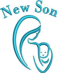 quick stitch son machine embroidery pattern - New Son perfect for Garden Signs