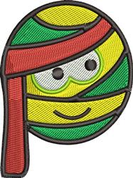 Ninja Head - 4x4 head detailed machine embroidery design perfect for kitchen aprons