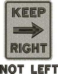 left detailed machine digital embroidery - Not Left perfect for reusable tote bags