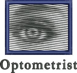 beginner-friendly optometrist machine embroidery pattern - Optometrist for Party Decorations