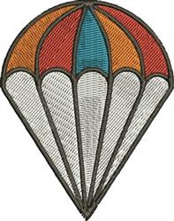 detailed parachute machine embroidery pattern - Parachute perfect for Skydiving Gear