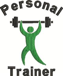 Personal Trainer - 4x4 trainer beginner-friendly embroidery design for Gym Bags
