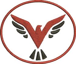 bird beginner-friendly machine embroidery - Phoenix Bird perfect for Sports Bags