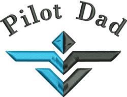 quick stitch bird machine embroidery pattern - Pilot Dad perfect for Aviation Decor