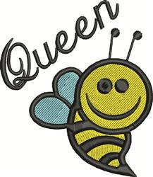 bee detailed machine digital embroidery - Queen Bee perfect for patchwork quilt blocks