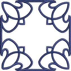 square beginner-friendly machine embroidery - Quilt Square perfect for kitchen aprons