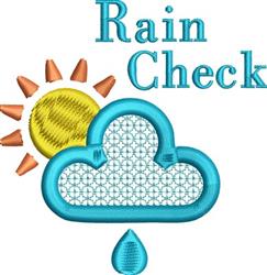 Rain Check - 4x4 sunflower beginner-friendly embroidery design for decorative pillow covers