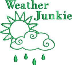 sunflower beginner-friendly machine embroidery - Rain Cloud Outline for insulated lunch bags