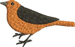 bird quick stitch machine embroidery - Robin Bird perfect for reusable tote bags