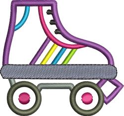 beginner-friendly skate machine embroidery pattern - Roller Skate for Gift Items