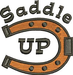 beginner-friendly saddle machine embroidery pattern - Saddle Up for decorative pillow covers