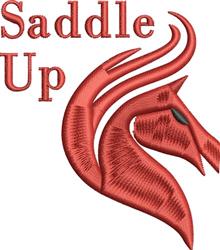 Saddle Up - 4x4 saddle beginner-friendly machine embroidery design for Jackets