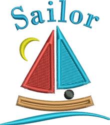 Sailor - 4x4 sunflower beginner-friendly embroidery design for cute baby onesies