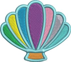 shell beginner-friendly machine embroidery - Sea Shell perfect for Beach Towels