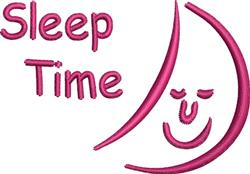 Sleep Time - 4x4 time quick stitch machine embroidery design for cute baby onesies
