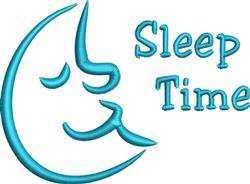 moon beginner-friendly machine embroidery - Sleeping Moon for reusable tote bags