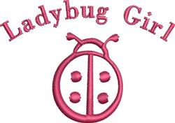 quick stitch outline machine embroidery pattern - Small Ladybug Outline for reusable tote bags