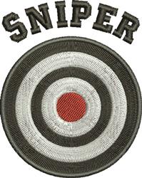 detailed sniper machine embroidery pattern - Sniper perfect for reusable tote bags