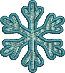 beginner-friendly christmas snowflake machine embroidery pattern - Snowflake for Holiday Ornaments