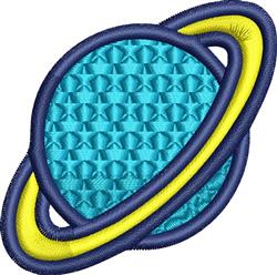 Space Planet - 4x4 planet beginner-friendly embroidery design for Kids Room Decor