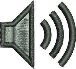 quick stitch volume machine embroidery pattern - Speaker Volume for patchwork quilt blocks