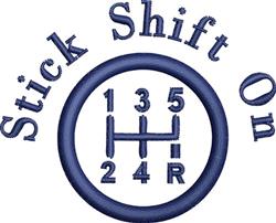 Stick Shift 3 - 4x4 shift beginner-friendly embroidery design for Kids Room Decor