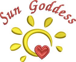sunflower beginner-friendly machine embroidery - Sun Goddess for patchwork quilt blocks