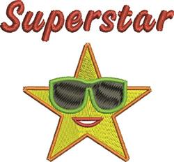 Superstar - 4x4 superstar beginner-friendly machine embroidery design for Awards