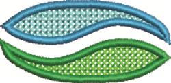 beginner-friendly pattern machine embroidery pattern - Swirl Pattern for decorative pillow covers