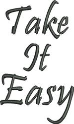 easy quick stitch machine embroidery - Take It Easy perfect for insulated lunch bags