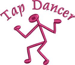 dancer quick stitch machine embroidery - Tap Dancer perfect for Sports Jerseys