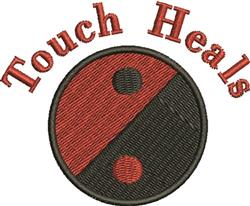 Touch Heals - 5x7 heal beginner-friendly machine embroidery design for Wellness Bags