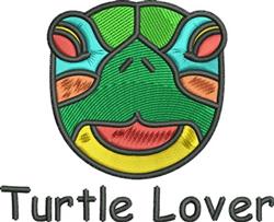 detailed lover machine embroidery pattern - Turtle Lover perfect for reusable tote bags