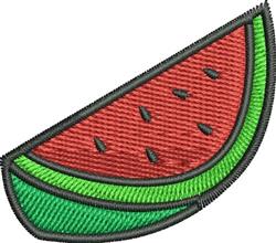 beginner-friendly summer watermelon machine embroidery pattern - Watermelon for decorative pillow covers