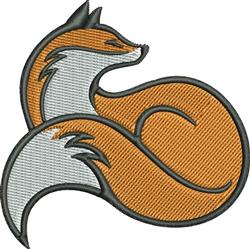 detailed fox machine embroidery pattern - Wild Fox perfect for reusable tote bags
