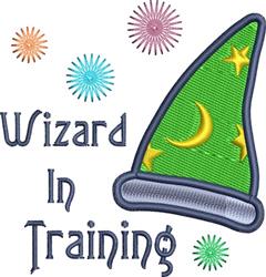 beginner-friendly star machine embroidery pattern - Wizard In Training Hat for decorative pillow covers