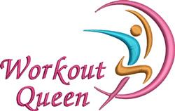 queen beginner-friendly machine embroidery - Workout Queen for kitchen tea towels