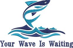 wave beginner-friendly machine embroidery - Your Wave perfect for kitchen tea towels