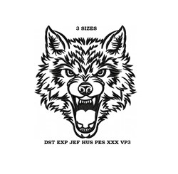 「WOLF’S」/「HEAD」 Wolf Head Concho Snap Set Nickel 1