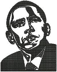 Barack good Obama Embroidery